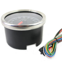 39-0663 - Programmable Gauge with Black Face by V-Twin