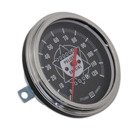 39-0671 - Police Speedometer With Red Needle by V-Twin