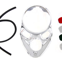 39-0749 - Chrome Dash Panel by V-Twin