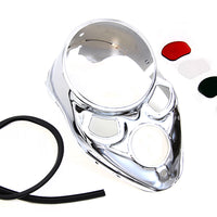 39-0749 - Chrome Dash Panel by V-Twin