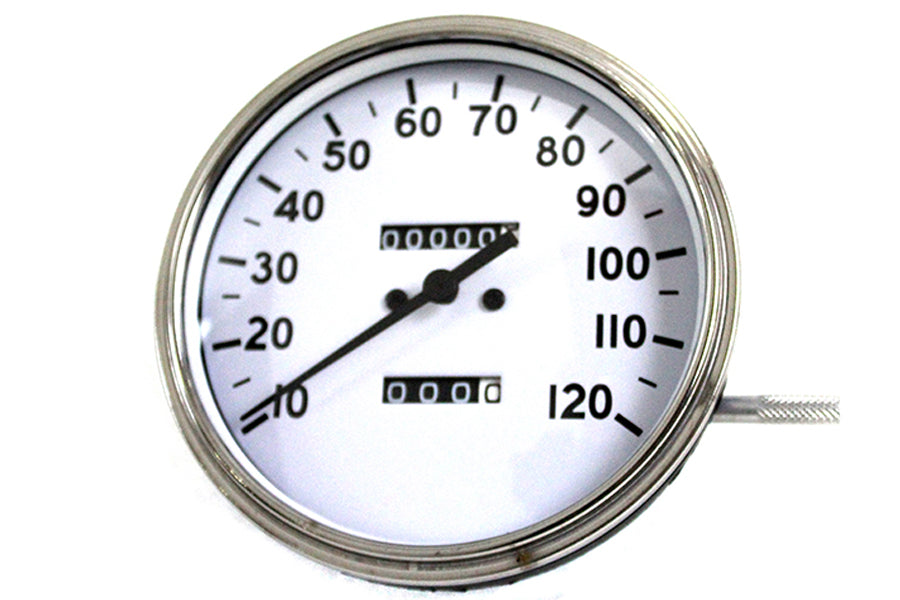 39-0823 - Replica 2:1 Speedometer with Black Needle by V-Twin