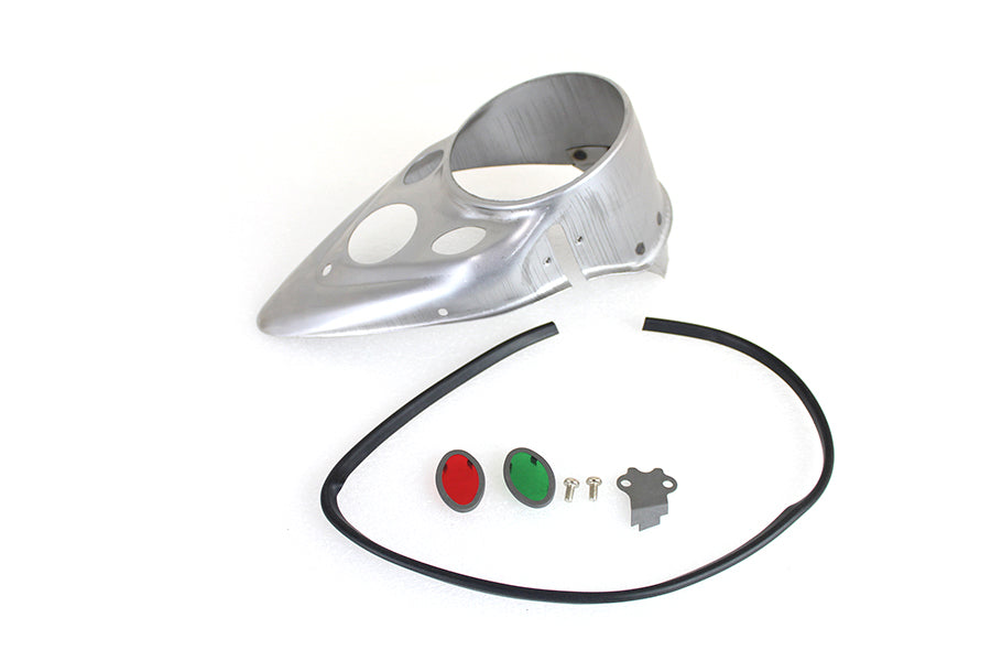 39-0831 - Raw Oiled Dash Panel by V-Twin