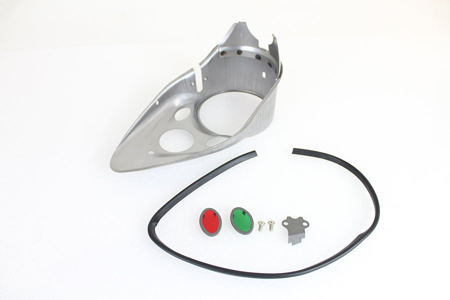 39-0831 - Raw Oiled Dash Panel by V-Twin