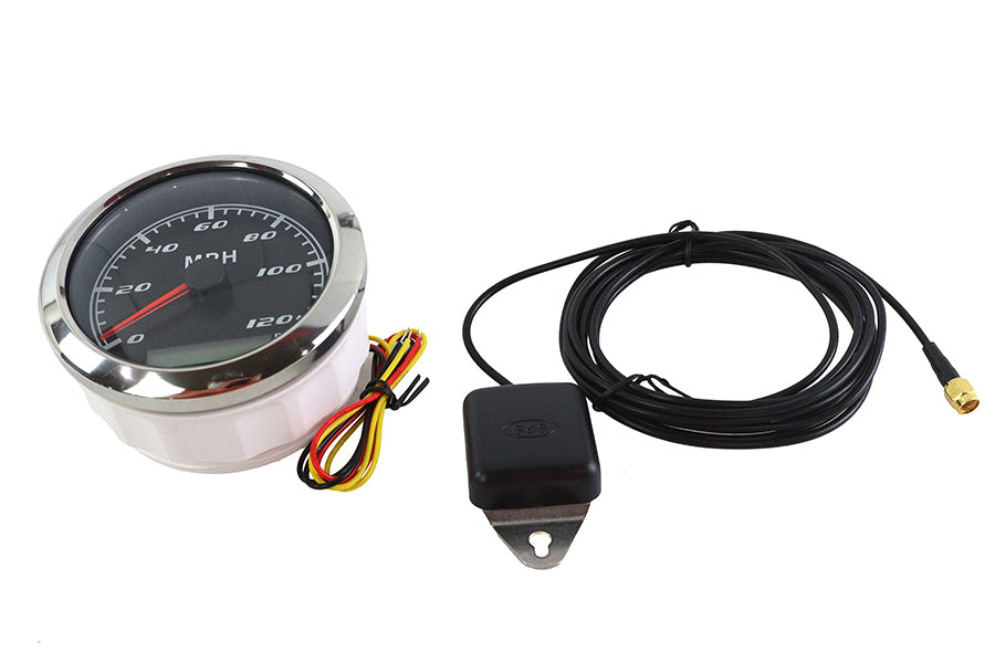 85mm GPS Speedometer Black