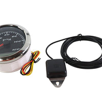 85mm GPS Speedometer Black