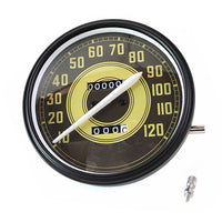 39-0855 - Speedometer with 2:1 Ratio and White Needle by V-Twin