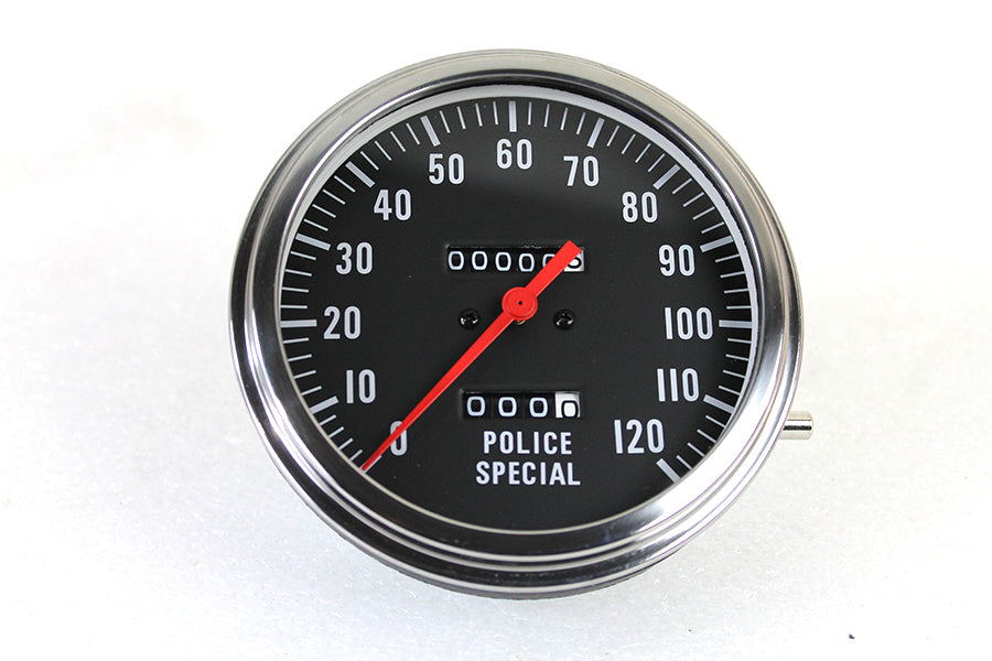 39-0868 - Police Speedometer 2:1 Ratio by V-Twin