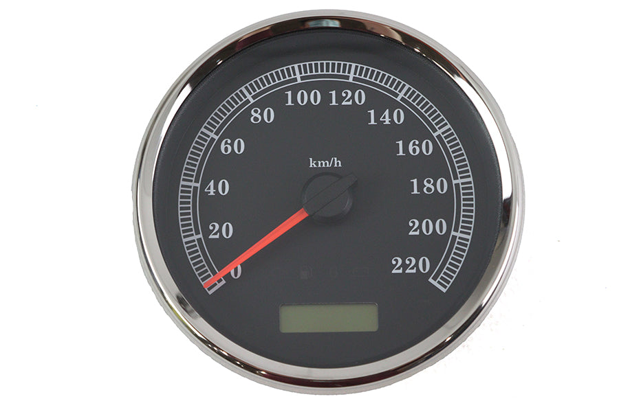 39-0882 - 5  Electronic Speedometer Assembly Black by V-Twin