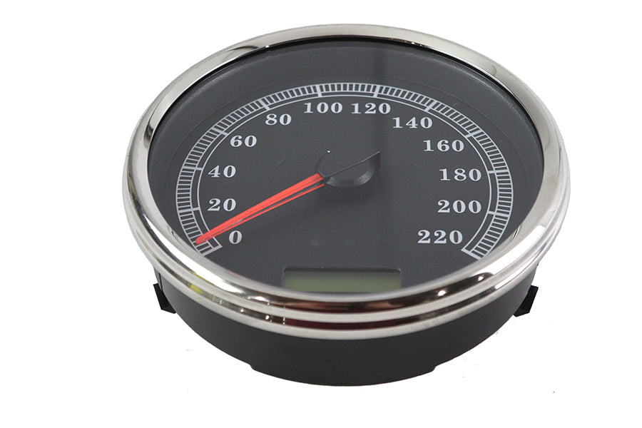 39-0882 - 5  Electronic Speedometer Assembly Black by V-Twin