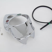 39-0894 - Chrome Cateye Dash Panel by V-Twin