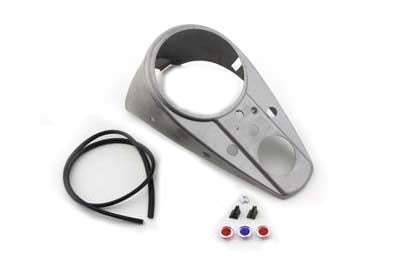 39-0952 - Raw Three Light Dash Panel by V-Twin