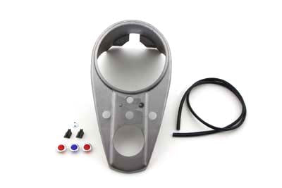 39-0952 - Raw Three Light Dash Panel by V-Twin