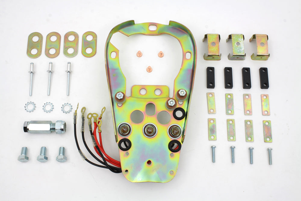 39-0959 - Three Light Dash Base by V-Twin