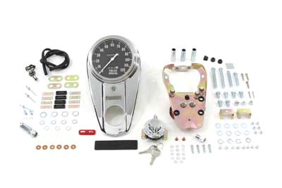 39-0965 - Chrome 2 Light Dash Cover Kit 2240:60 by V-Twin