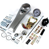 39-0973 - Long Rider Style Dash Kit with 2:1 Speedometer by V-Twin