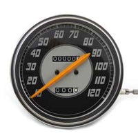 39-0976 - Speedometer with 2:1 Ratio and Orange Needle by V-Twin