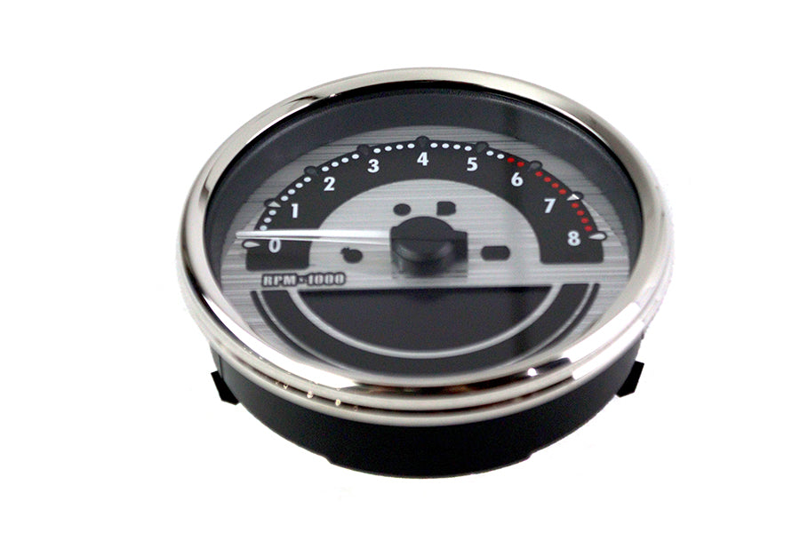 39-1129 - AEE 5 inch Dakota Style Speedometer Silver by AEE