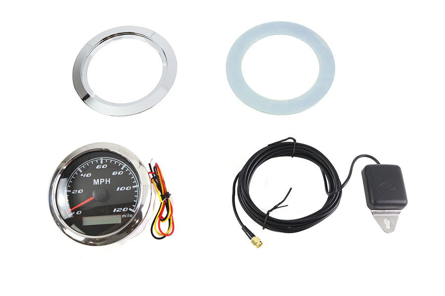 39-1138 - 85mm GPS Speedometer Kit by V-Twin
