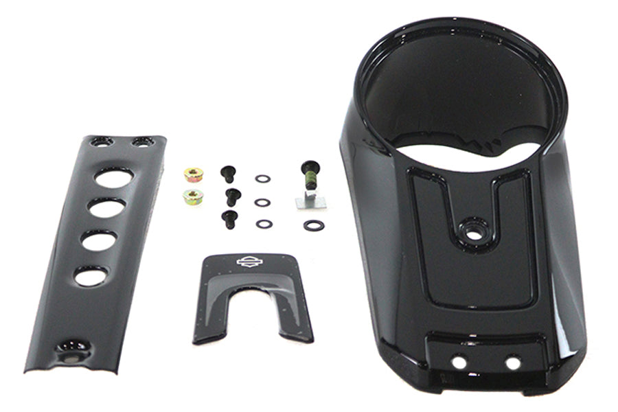 39-1176 - OE Softail Deluxe Dash Panel Black by OE