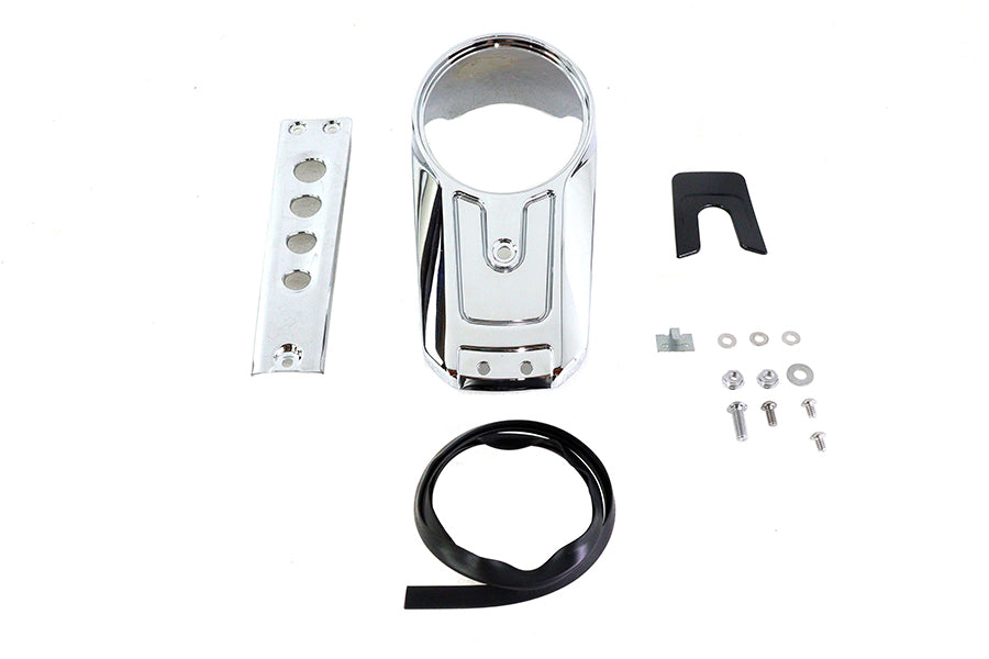 39-1265 - Dash Panel Kit Chrome by V-Twin