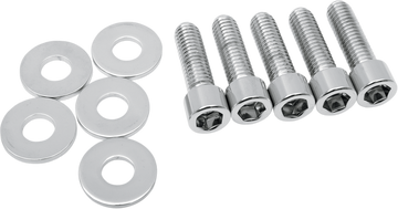 COLONY Mounting Hardware Kit with Washers - Sprocket/Belt Pulley - Socket-Head - 1-1/2" 8835-10