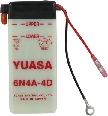 YUASA Battery - Y6N4A-4D YUAM26A4B