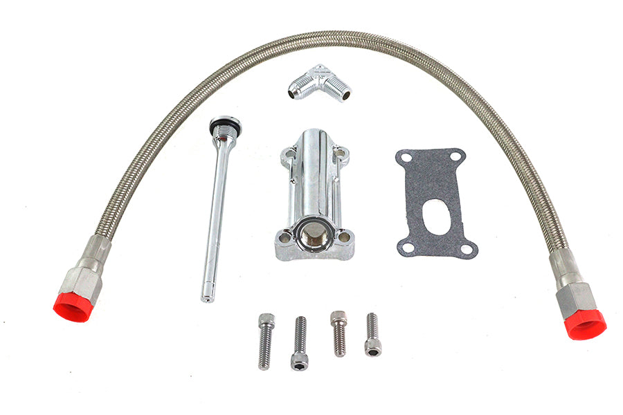 40-0024 - Radium Chrome Oil Filler Kit by V-Twin