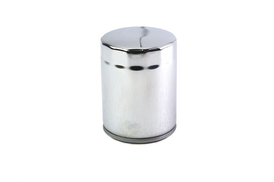 40-0040 - Spin On Oil Filter Chrome by V-Twin