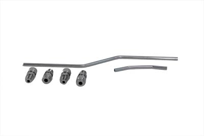 40-0130 - Rocker Box Oil Line Set Chrome by Wyatt Gatling