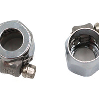 40-0219 - Hex Chrome Econo Seal Hose End by Wyatt Gatling