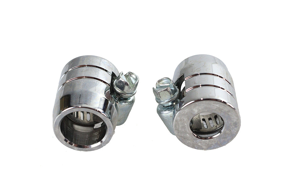 40-0224 - Smooth Chrome Econo Seal Hose End by Wyatt Gatling