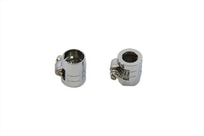 40-0225 - Smooth Chrome Econo Seal Hose End by Wyatt Gatling