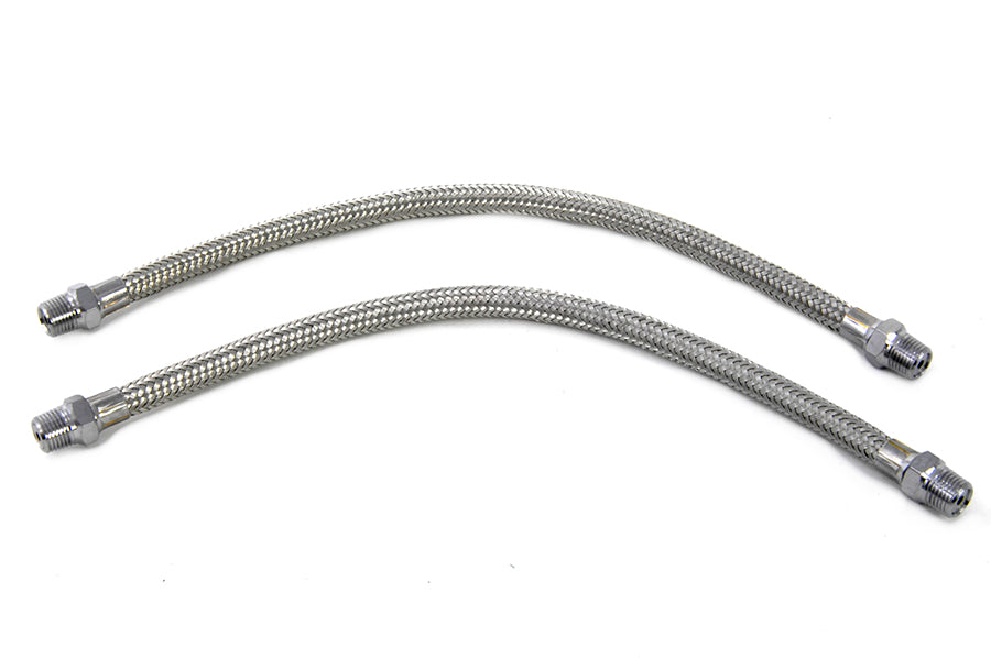 40-0242 - Braided Overhead Rocker Arm Oil Line by Wyatt Gatling