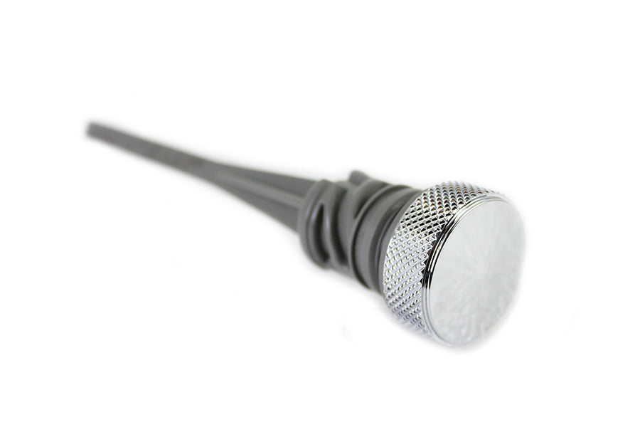40-0287 - Oil Tank Dipstick Chrome by V-Twin