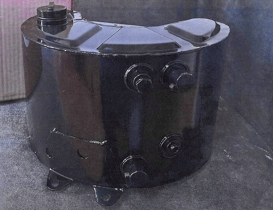 40-0290 - Black XLCH Oil Tank by V-Twin