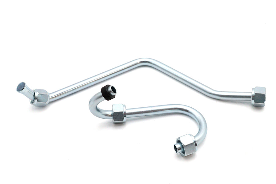 40-0371 - Cadmium Oil Filter Line Set by V-Twin