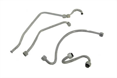 40-0377 - Panhead Oil Line Set Zicad by V-Twin