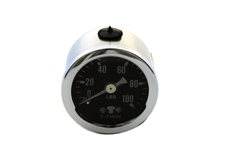 40-0385 - Liquid Filled Oil Pressure Gauge by Wyatt Gatling