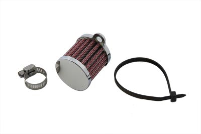 40-0434 - Chrome Crankcase Breather by Wyatt Gatling