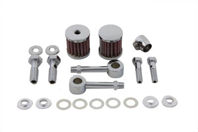 40-0451 - Sifton Dual Breather Kit by V-Twin