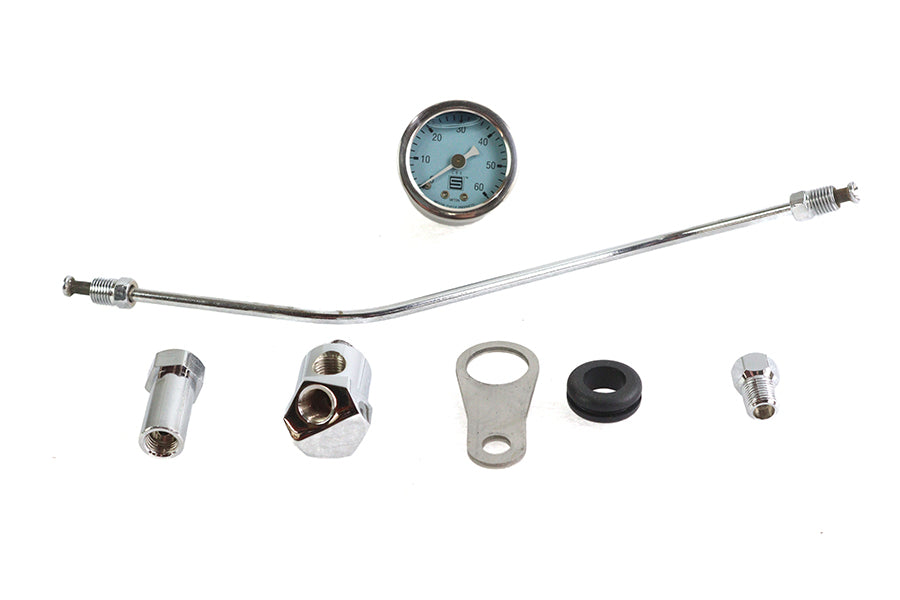 40-0576 - Rocker Box Mounted Oil Gauge Kit by V-Twin