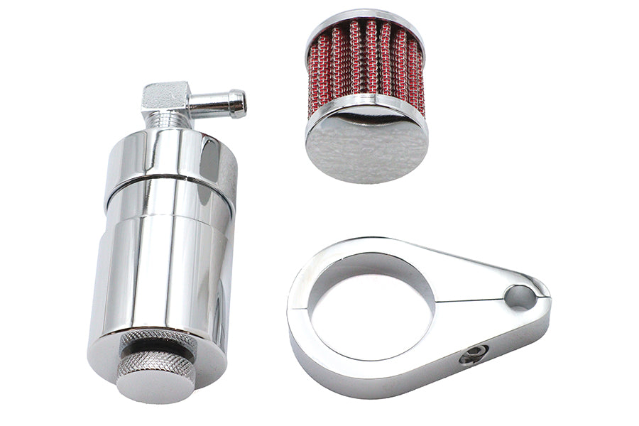 40-0595 - Chrome Sifton Engine Breather Oil Collector by Sifton