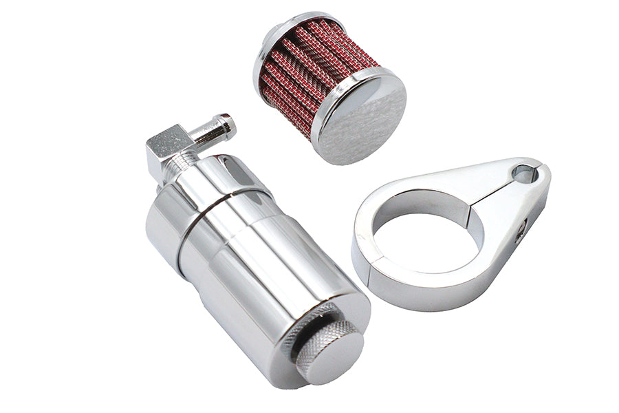 40-0595 - Chrome Sifton Engine Breather Oil Collector by Sifton