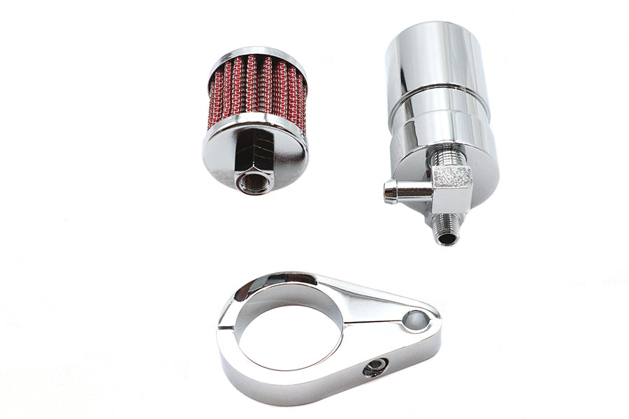 40-0595 - Chrome Sifton Engine Breather Oil Collector by Sifton