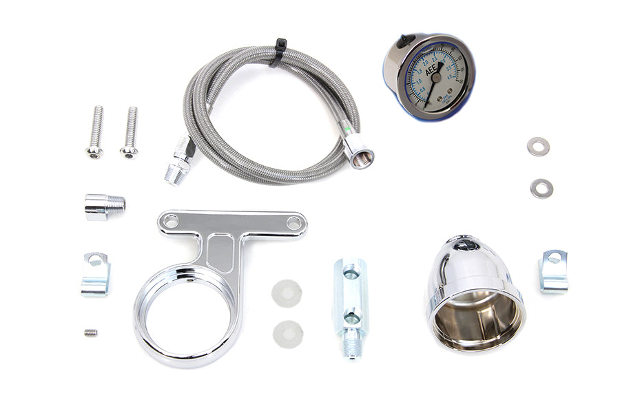 40-0632 - Rocker Box Oil Pressure Gauge Kit by V-Twin