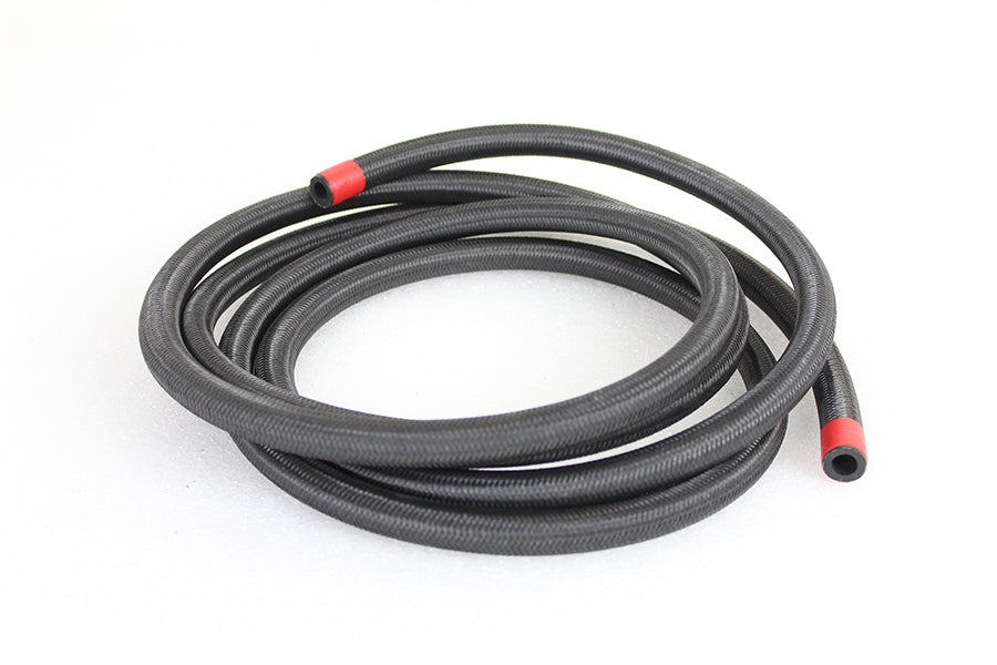 40-0762 - Braided Oil Hose Black by Wyatt Gatling