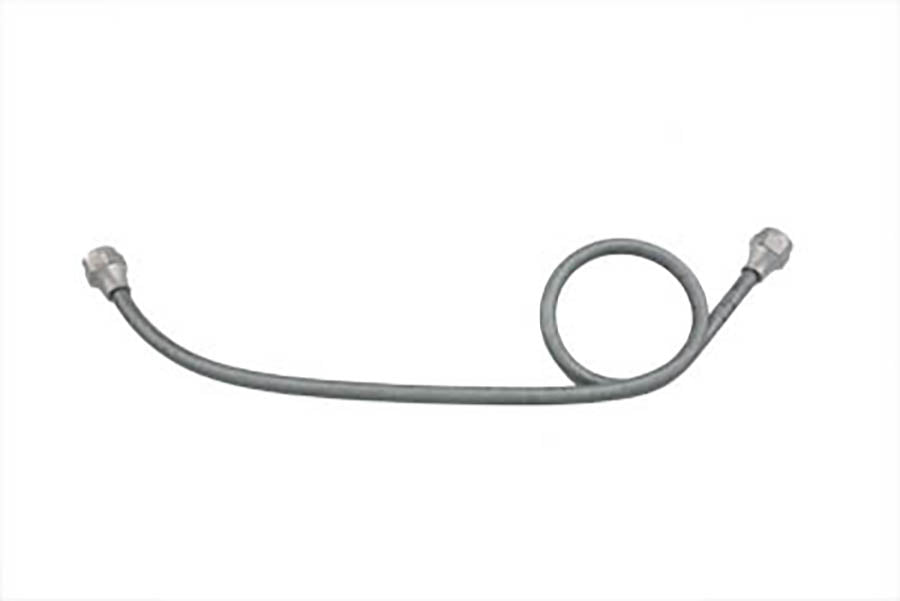 40-0772 - 45 inch W/G Steel Gas Line Zicad Plated by V-Twin