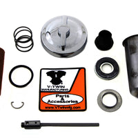 40-0845 - Chrome Oil Tank Cap Kit by V-Twin