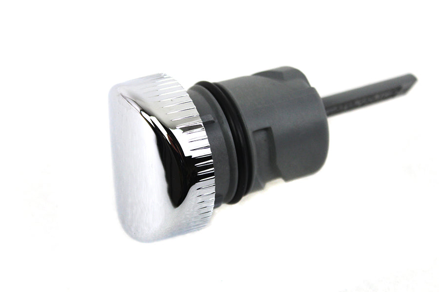 40-0847 - Oil Tank Dipstick Cap Assembly Chrome by Wyatt Gatling