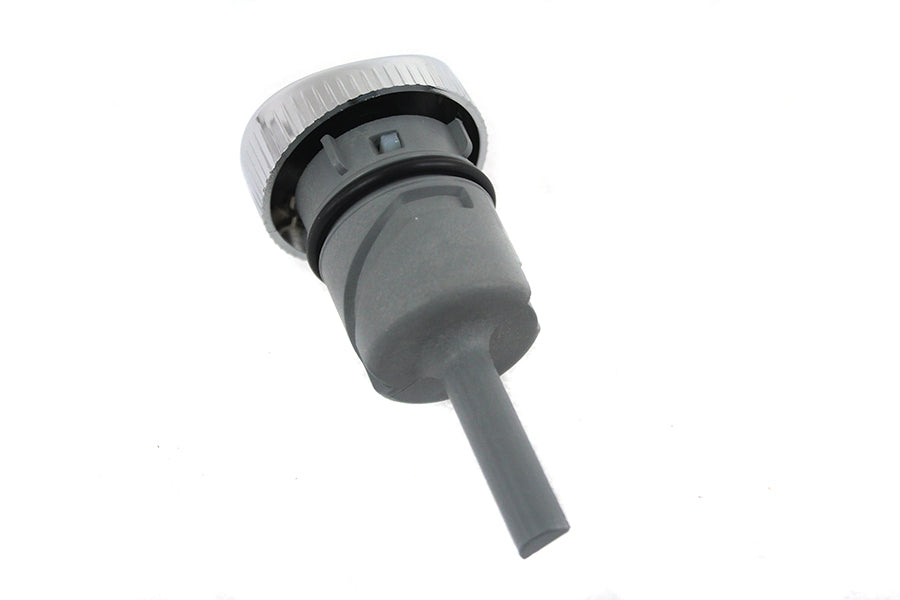 40-0847 - Oil Tank Dipstick Cap Assembly Chrome by Wyatt Gatling